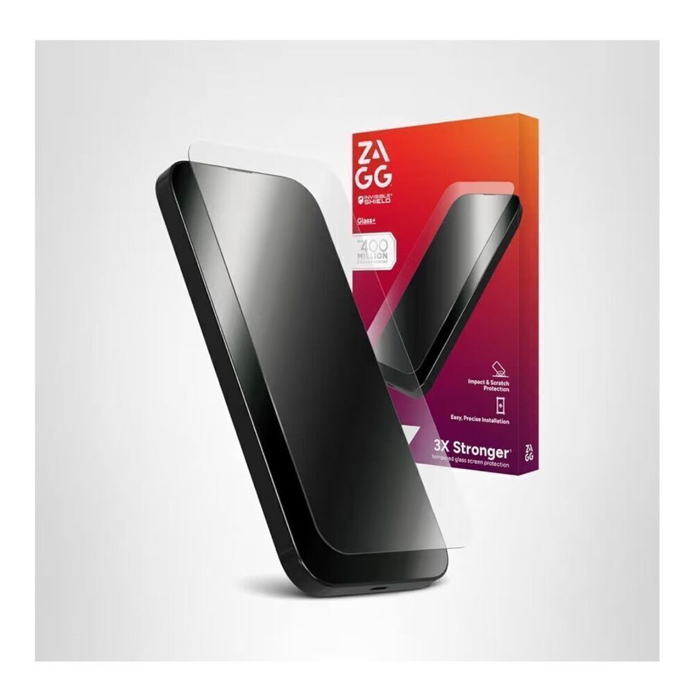 ZAGG Glass+ Screen Protector for iPhone 16 Pro Max